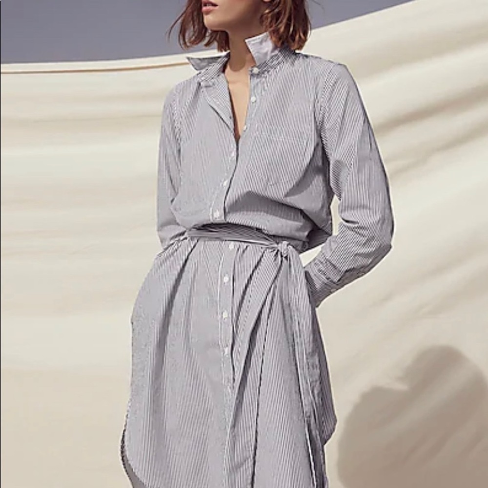 NWT - JCREW Button Dwn Dress Sz 8